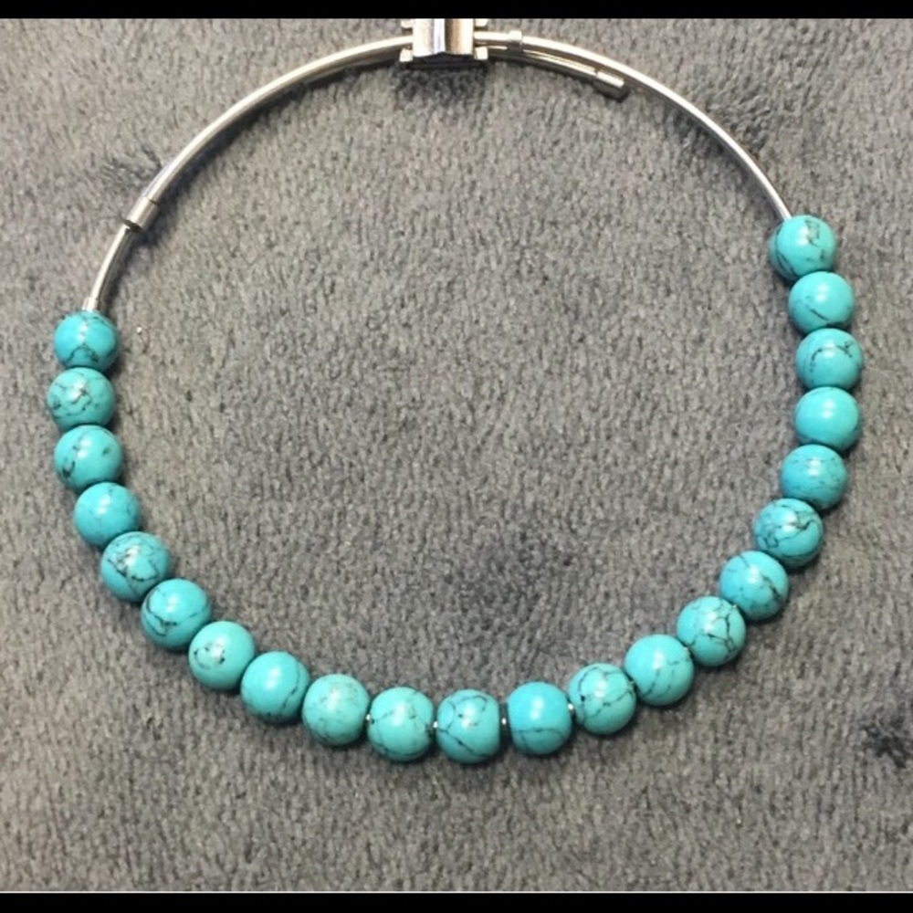 Turquoise Harley Davidson Bracelet